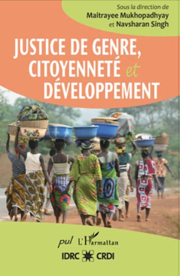 Couverture de « Justice de genre, citoyenneté et développement »