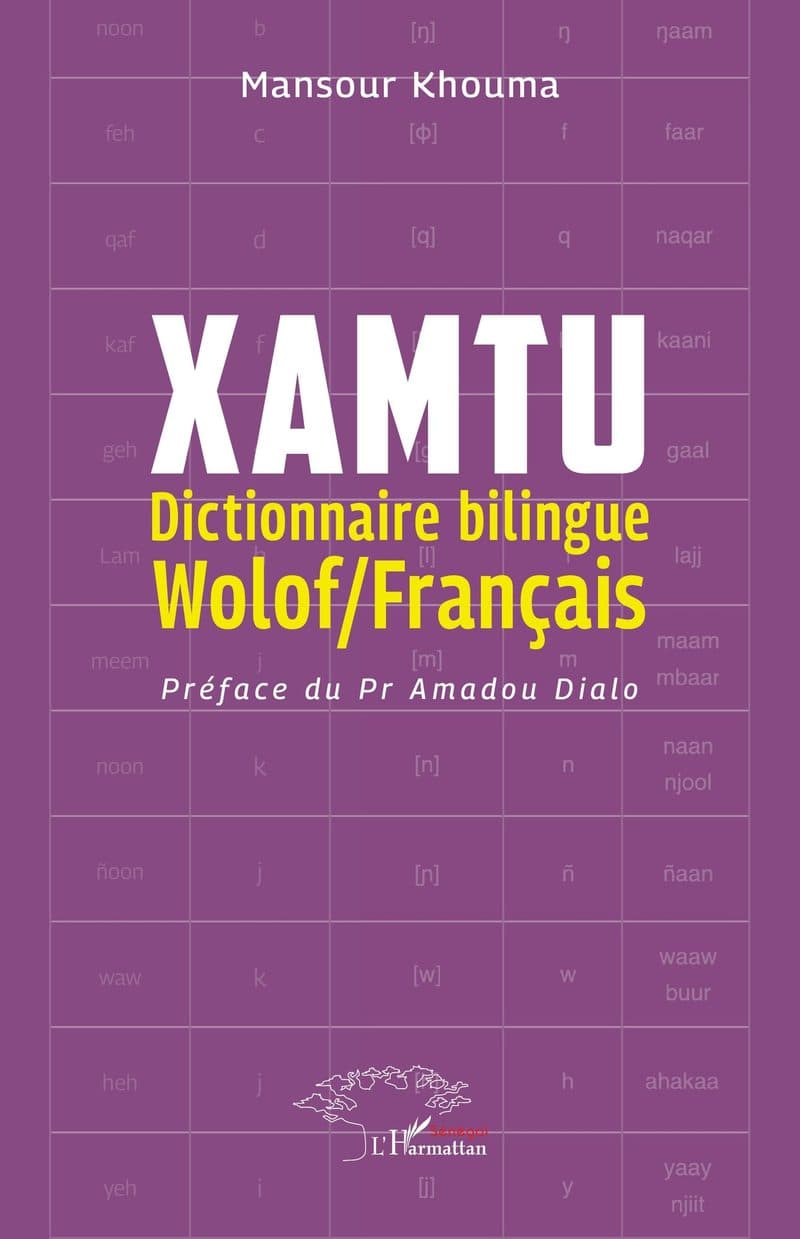 Couverture de « XAMTU Dictionnaire bilingue Wolof / Français »