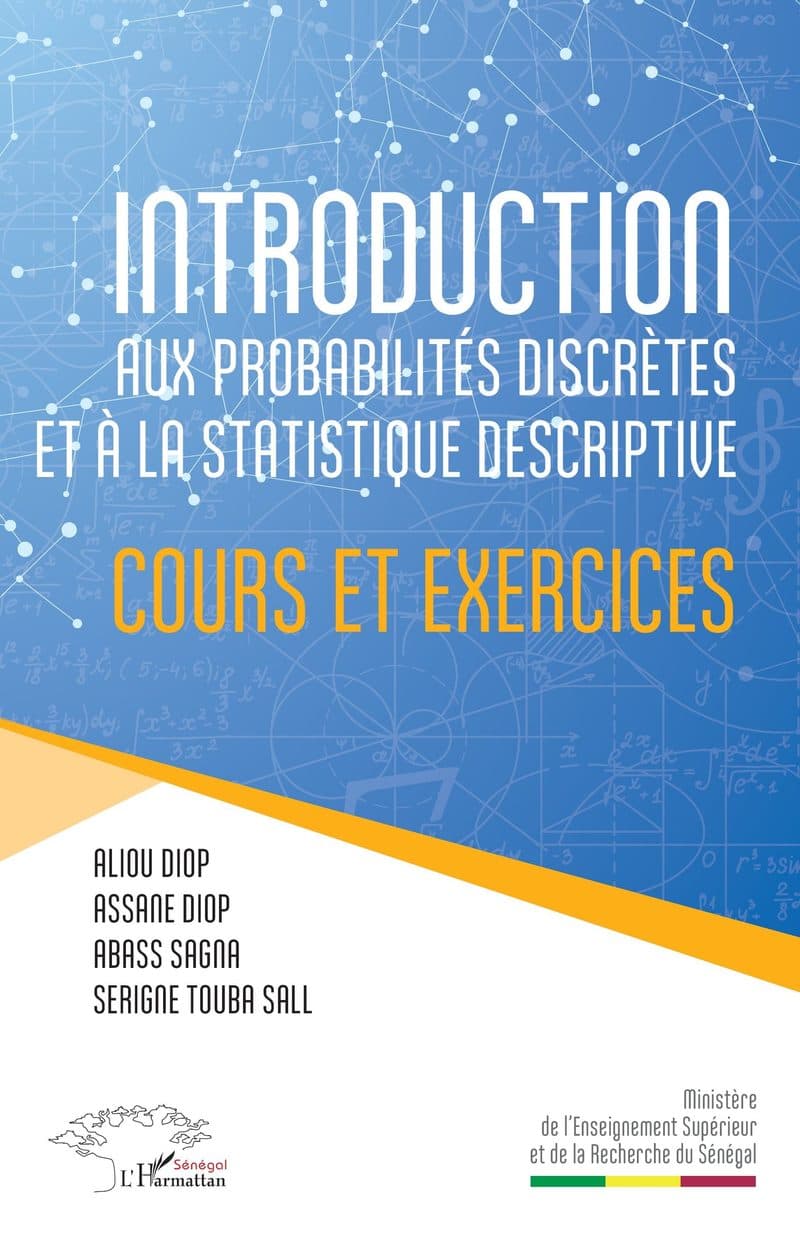 Couverture de « Introduction aux probabilités discrètes et à la statistique descriptive »