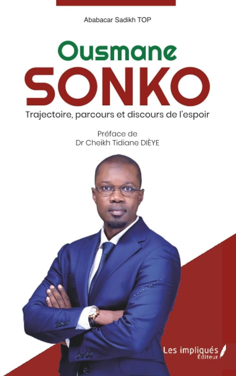 Couverture de « Ousmane Sonko : Trajectoire, parcours et discours de l'espoir »
