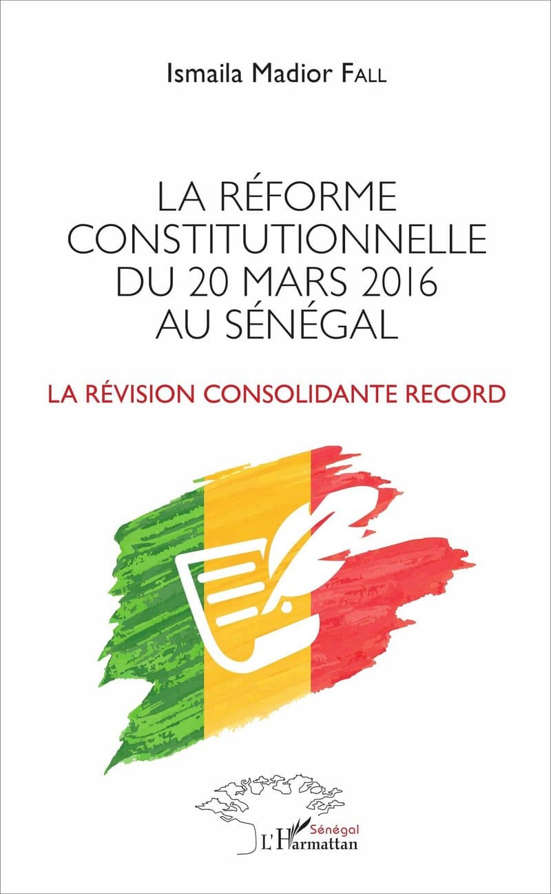 Couverture de « La réforme constitutionnelle du 20 mars 2016 au Sénégal »