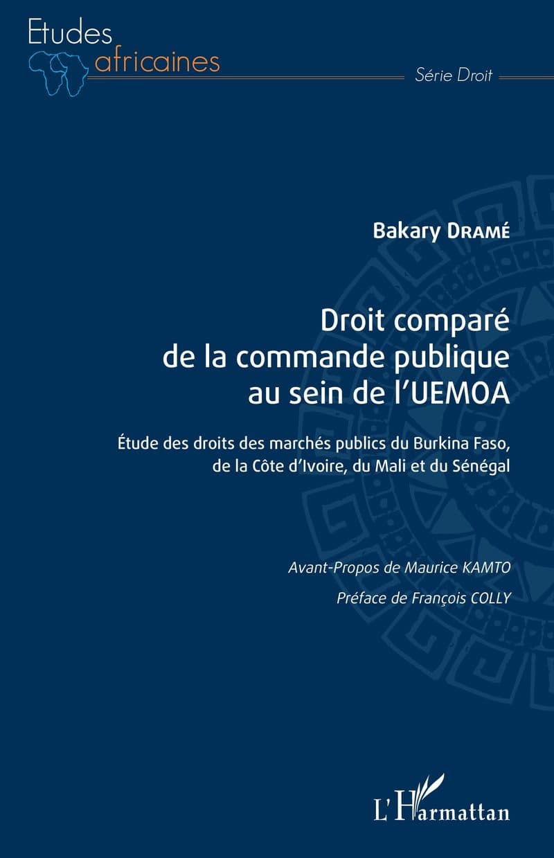 Couverture de « Droit comparé de la commande publique au sein de l'UEMOA »