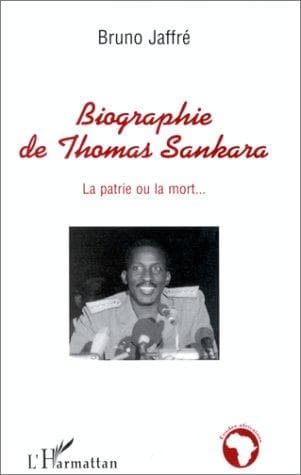 Couverture de « Biographie de Thomas Sankara »