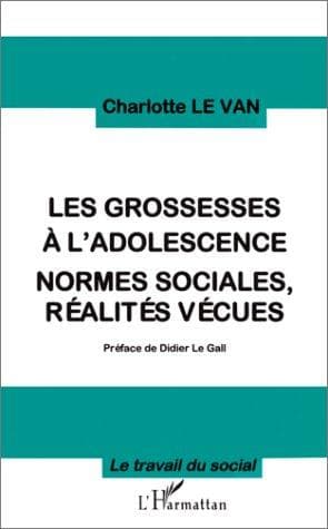 Couverture de « Les grossesses à l'adolescence »
