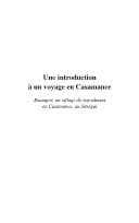 Couverture de « Une introduction à un voyage en Casamance »