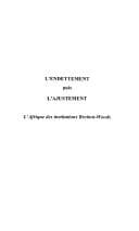 Couverture de « L'endettement, puis l'ajustement »