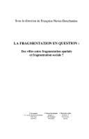 Couverture de « La fragmentation en question »