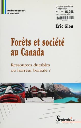Couverture de « Forêts et société au Canada »