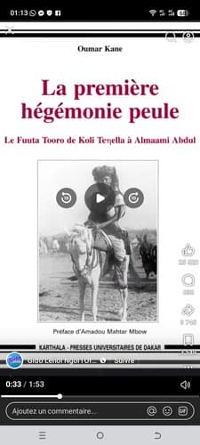 Couverture de « La première hégémonie peule »