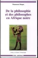 Couverture de « De la philosophie et des philosophes en Afrique noire »