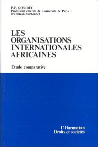 Couverture de « Les organisations internationales africaines »