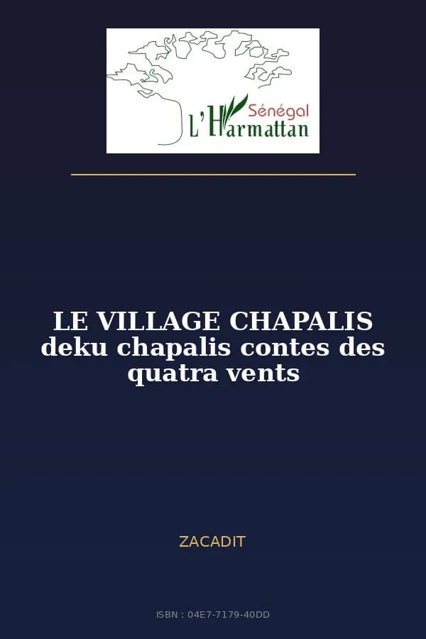 Couverture de « LE VILLAGE CHAPALIS deku chapalis contes des quatra vents »