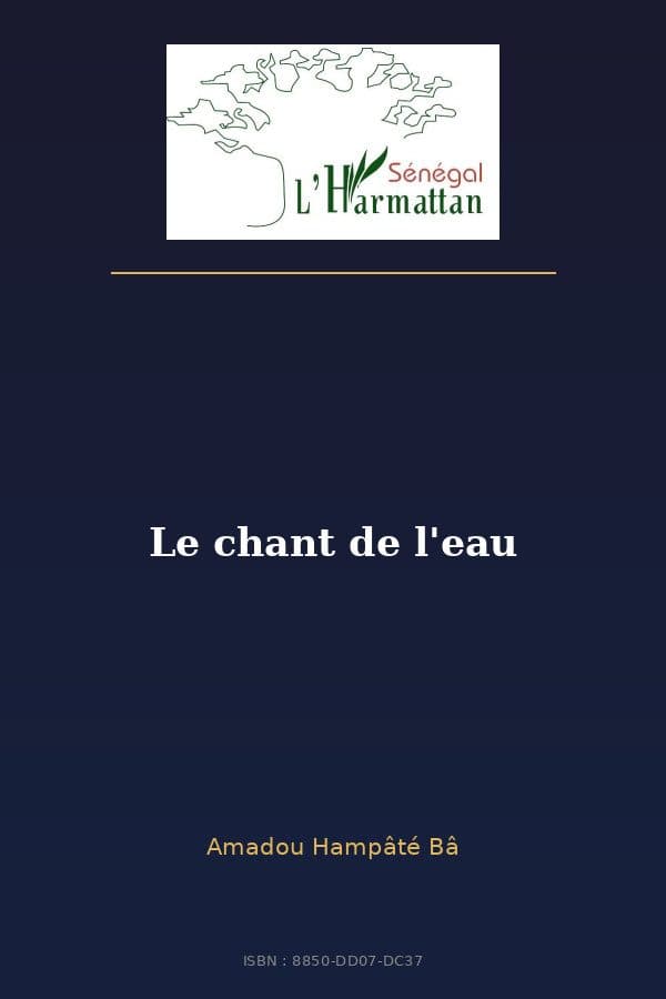Couverture de « Le chant de l'eau »
