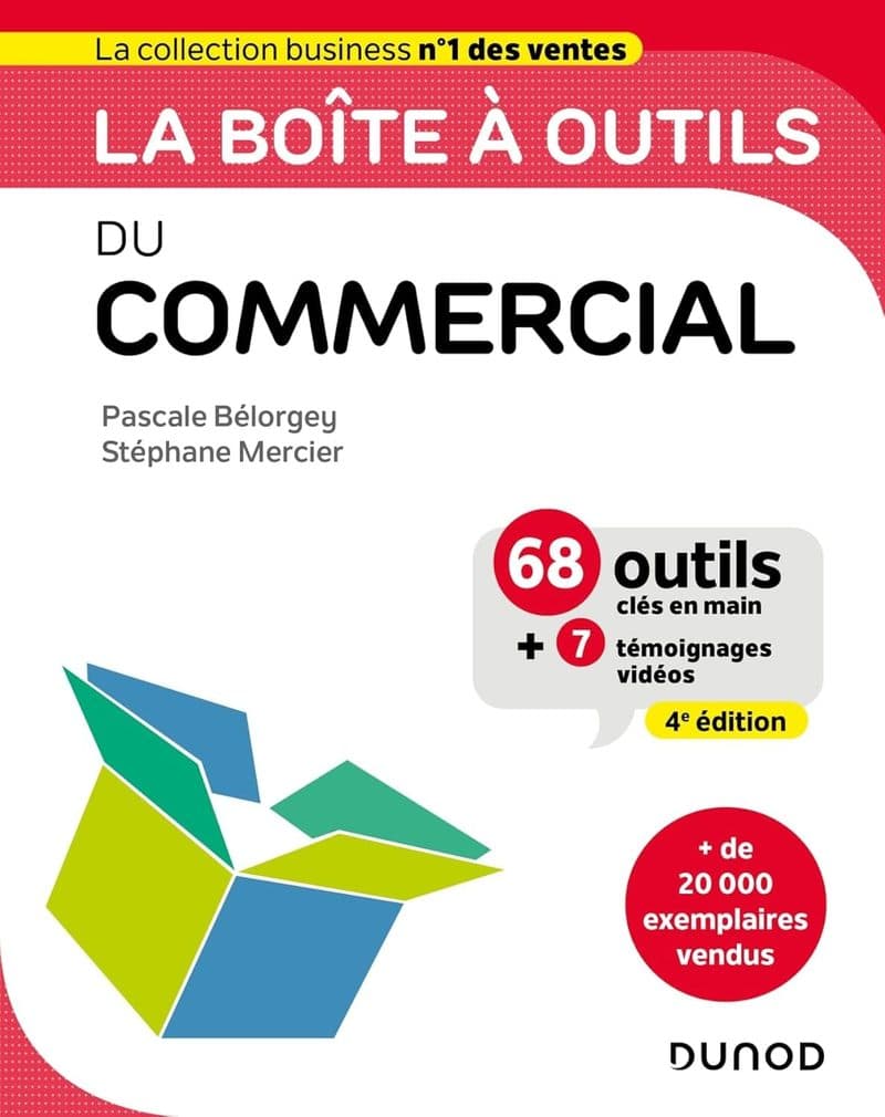 Couverture de « LA BOITE A OUTILS DU COMMERCIAL 68 OUTILS »