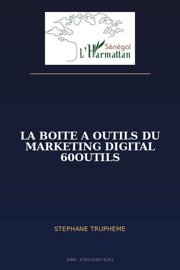 Couverture de « LA BOITE A OUTILS DU MARKETING DIGITAL 60OUTILS »
