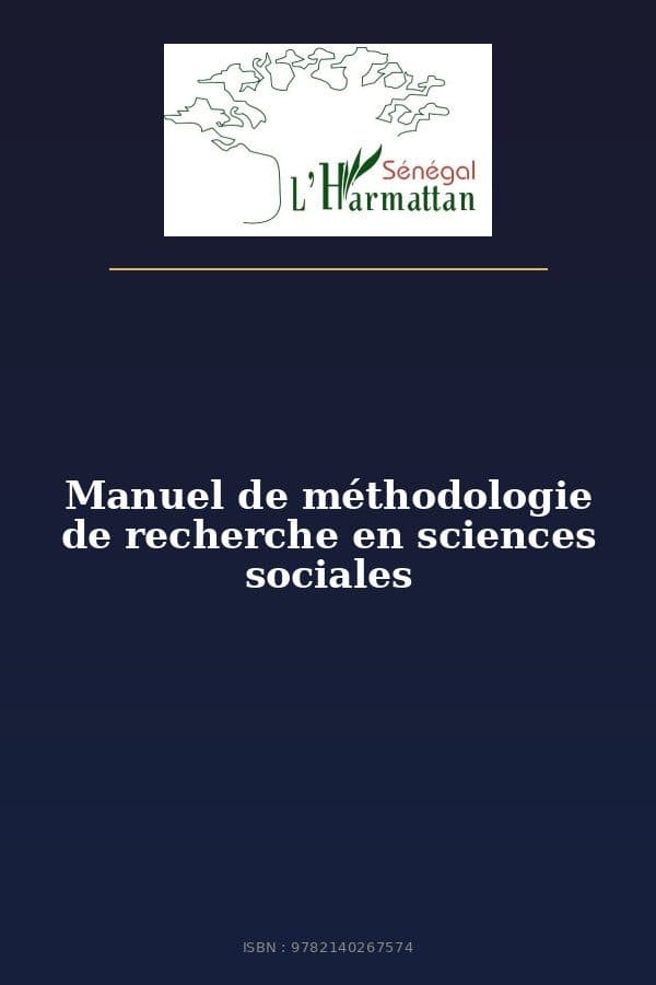 Couverture de « Manuel de méthodologie de recherche en sciences sociales »