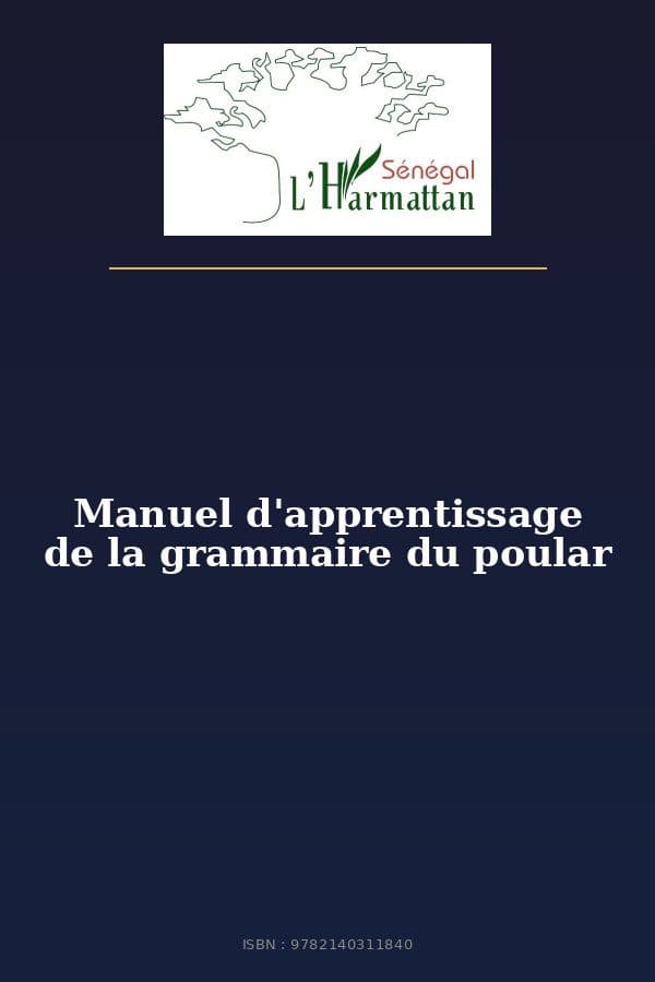 Couverture de « Manuel d'apprentissage de la grammaire du poular »