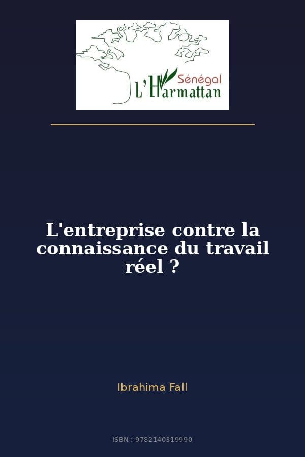 Couverture de « L'entreprise contre la connaissance du travail réel ? »