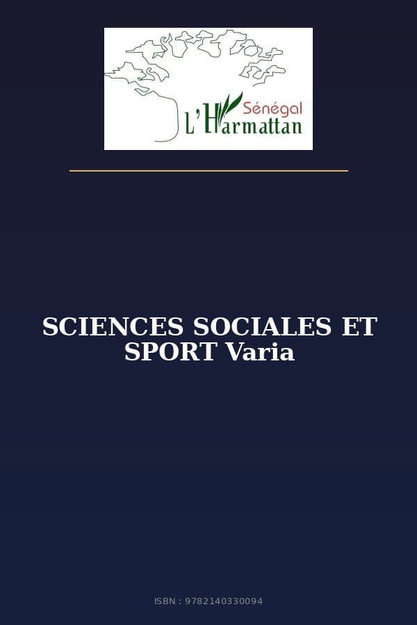 Couverture de « SCIENCES SOCIALES ET SPORT Varia »