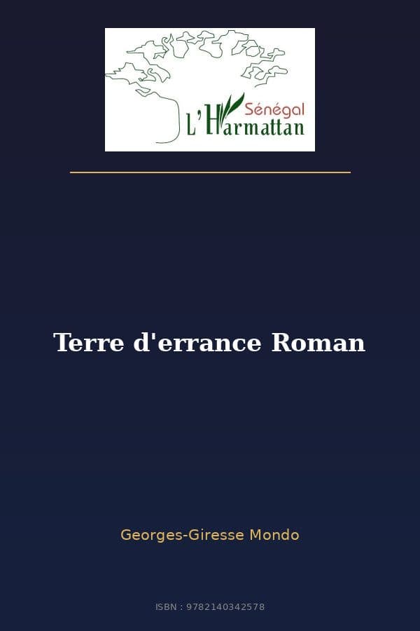 Couverture de « Terre d'errance Roman »