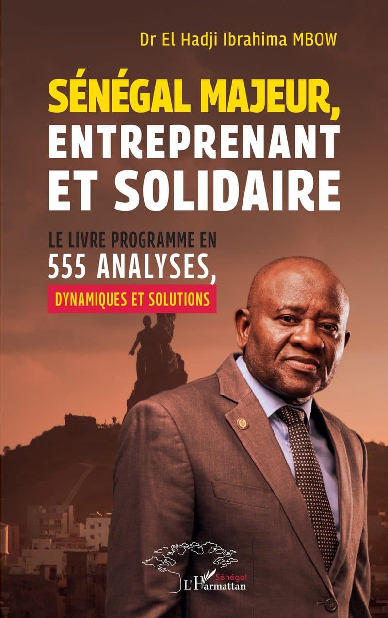 Couverture de « SENEGAL MAJEUR, ENTREPRENANT ET SOLIDAIRE »
