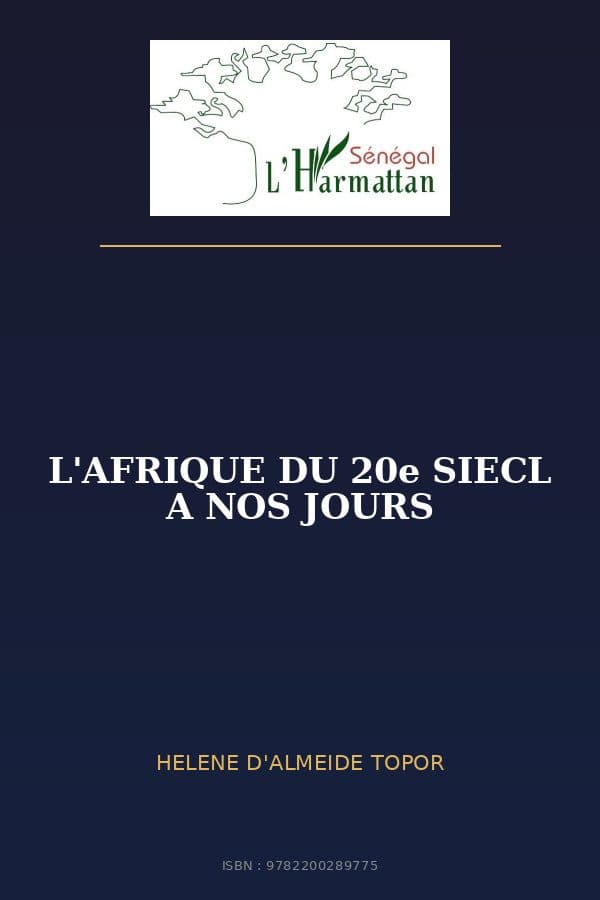 Couverture de « L'AFRIQUE DU 20e SIECL A NOS JOURS »