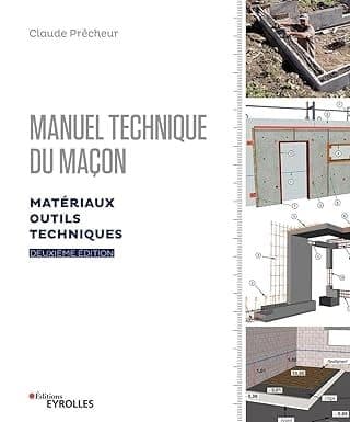 Couverture de « Manuel technique du maçon »