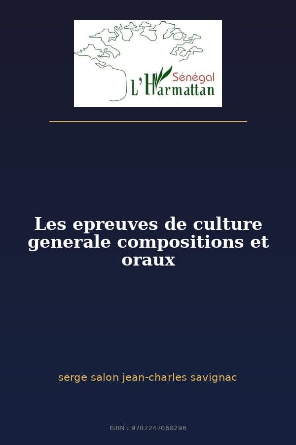 Couverture de « Les epreuves de culture generale compositions et oraux »