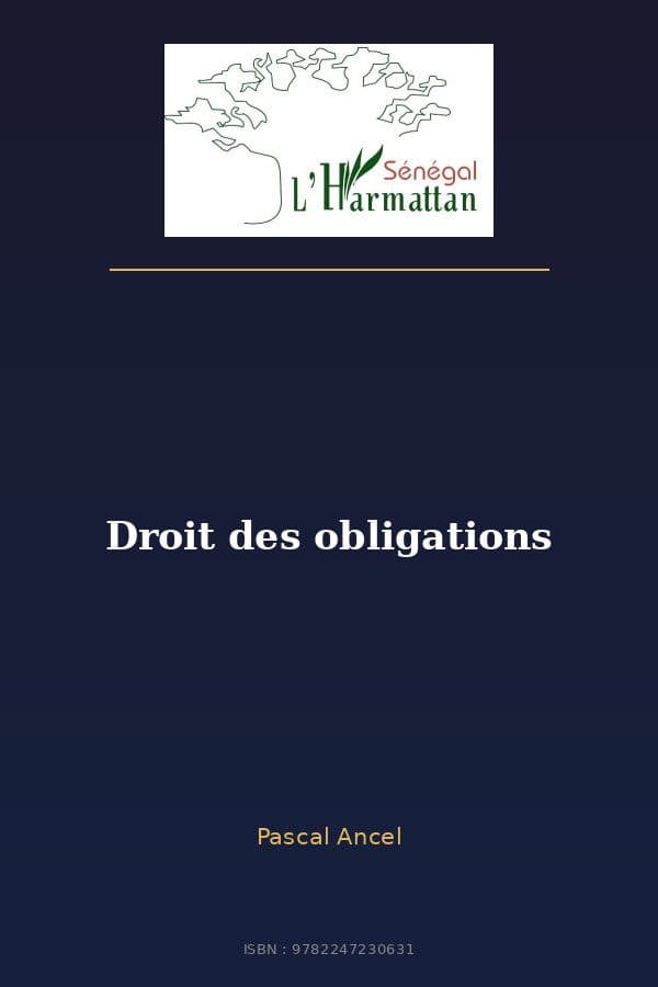 Couverture de « Droit des obligations »