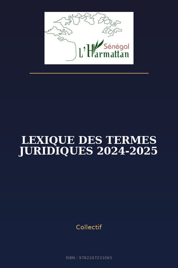 Couverture de « LEXIQUE DES TERMES JURIDIQUES 2024-2025 »