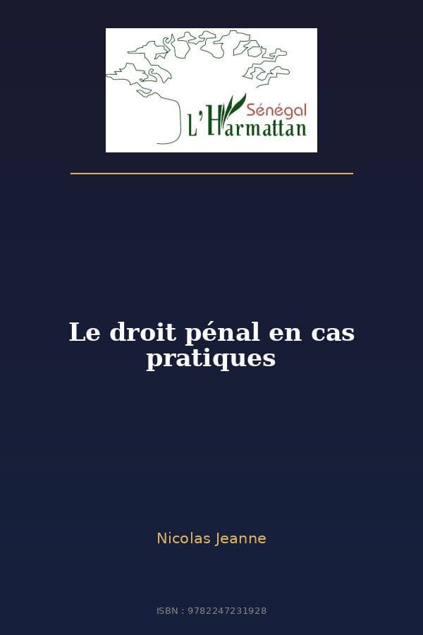 Couverture de « Le droit pénal en cas pratiques »