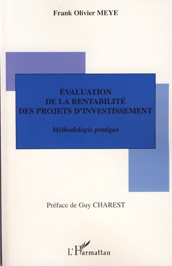 Couverture de « Evaluation de la rentabilité des projets d'investissement »