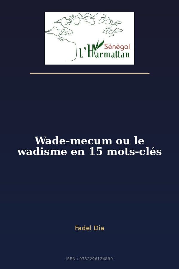 Couverture de « Wade-mecum ou le wadisme en 15 mots-clés »