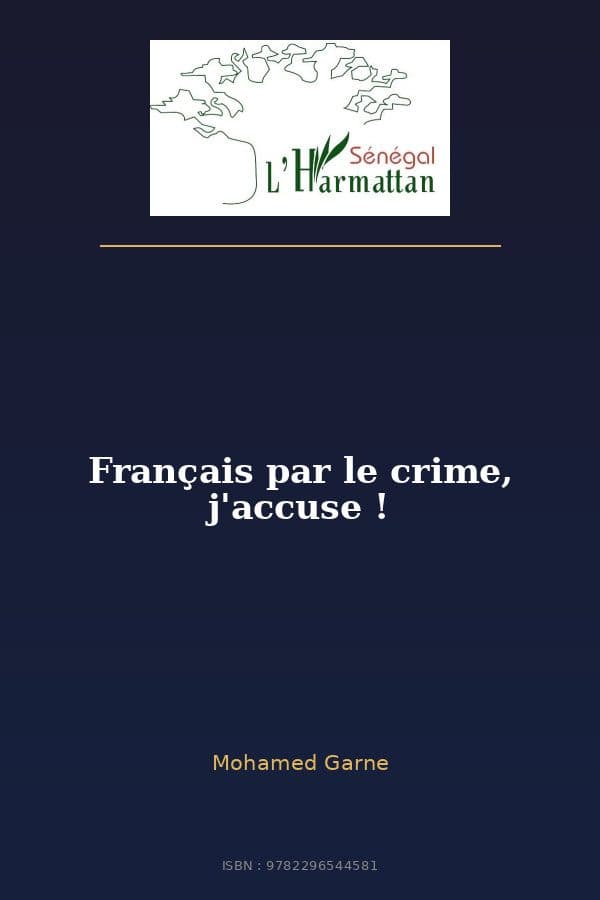 Couverture de « Français par le crime, j'accuse ! »