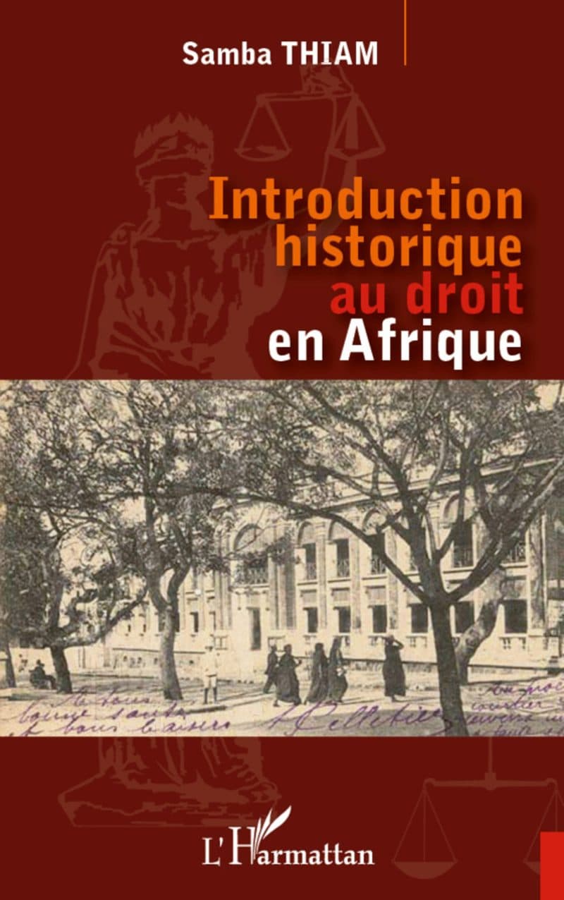 Couverture de « Introduction historique au droit en Afrique »