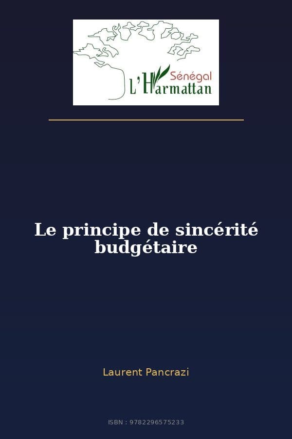 Couverture de « Le principe de sincérité budgétaire »