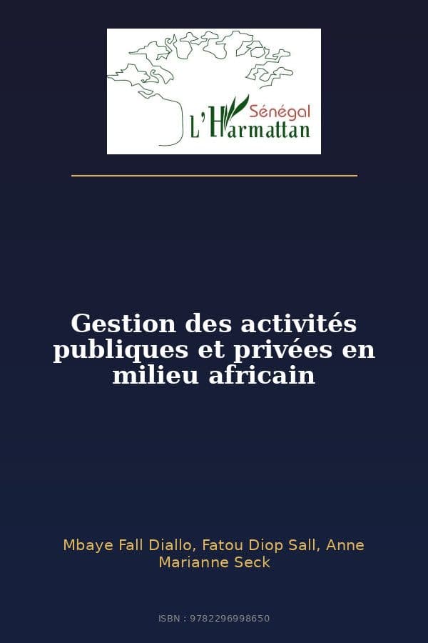 Couverture de « Gestion des activités publiques et privées en milieu africain »