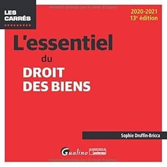 Couverture de « L'essentiel du droit des biens »