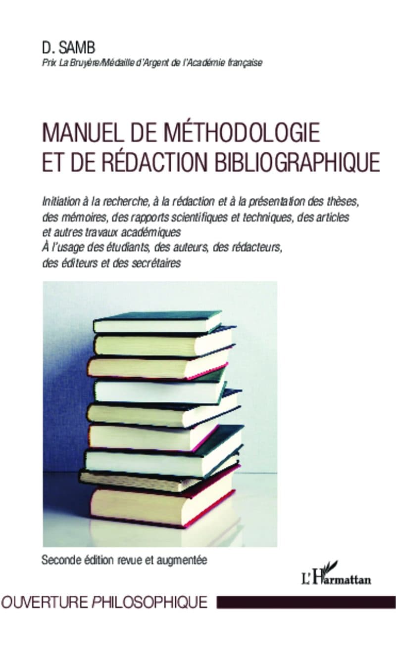 Couverture de « Manuel de méthodologie et de rédaction bibliographique »