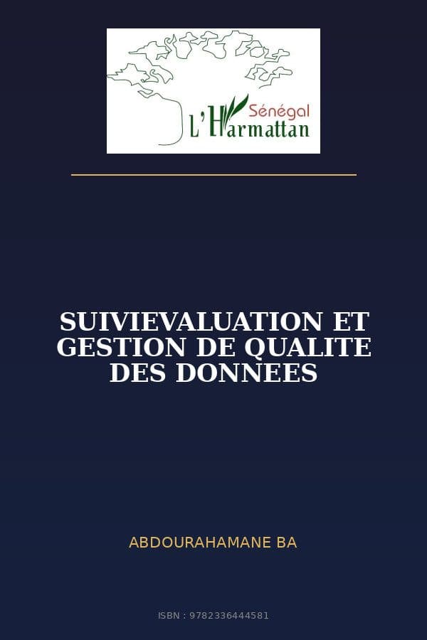 Couverture de « SUIVIEVALUATION ET GESTION DE QUALITE DES DONNEES »