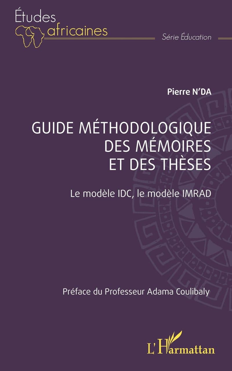 Couverture de « Guide méthodologique des mémoires et des thèses »