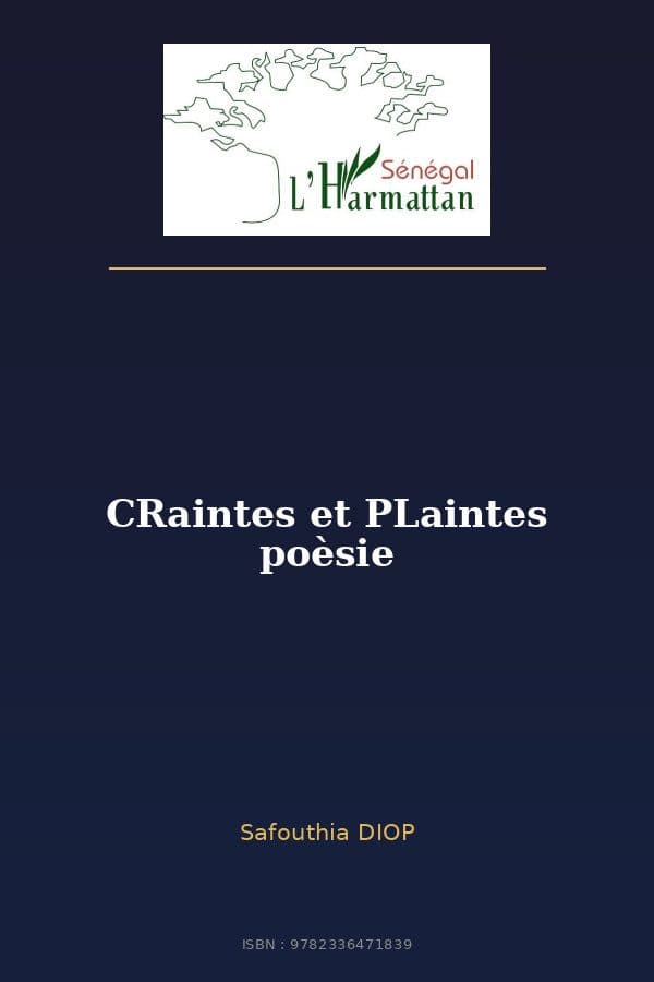 Couverture de « CRaintes et PLaintes poèsie »