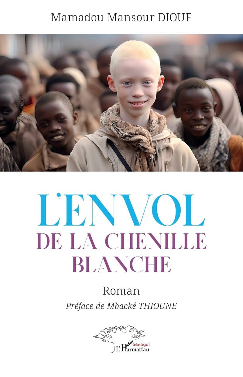 Couverture de « L'ENVOL DE LA CHENILLE BLANCHE »