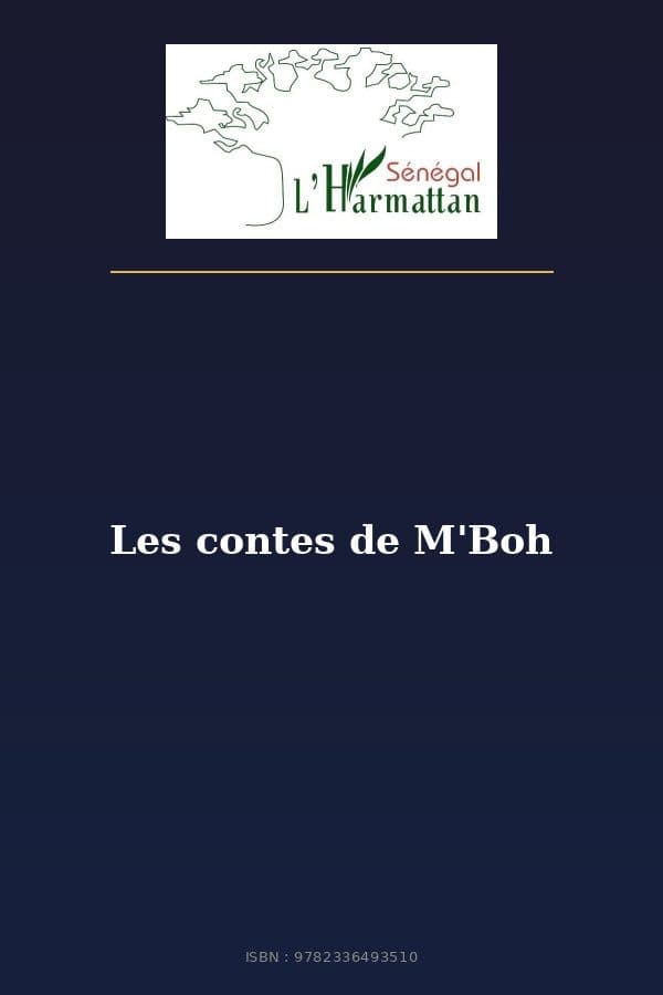 Couverture de « Les contes de M'Boh »