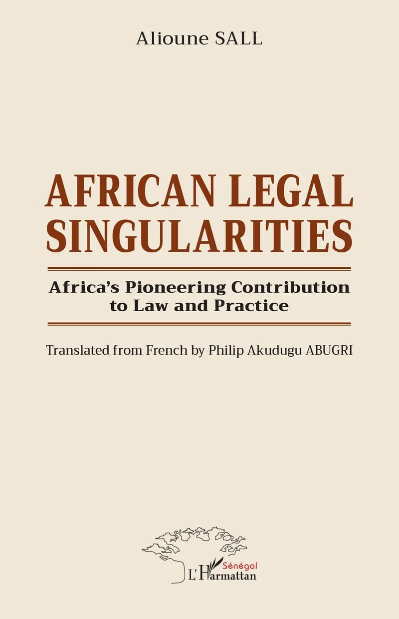Couverture de « African Legal Singularities »