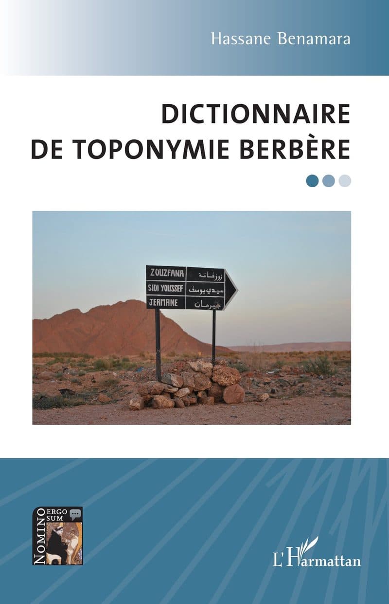Couverture de « Dictionnaire de toponymie berbère »