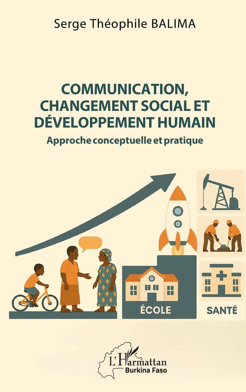 Couverture de « Communication, changement social et développement humain »