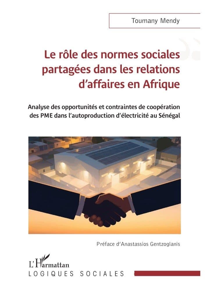 Couverture de « Le rôle des normes sociales partagées dans les relations d'affaires en Afrique »