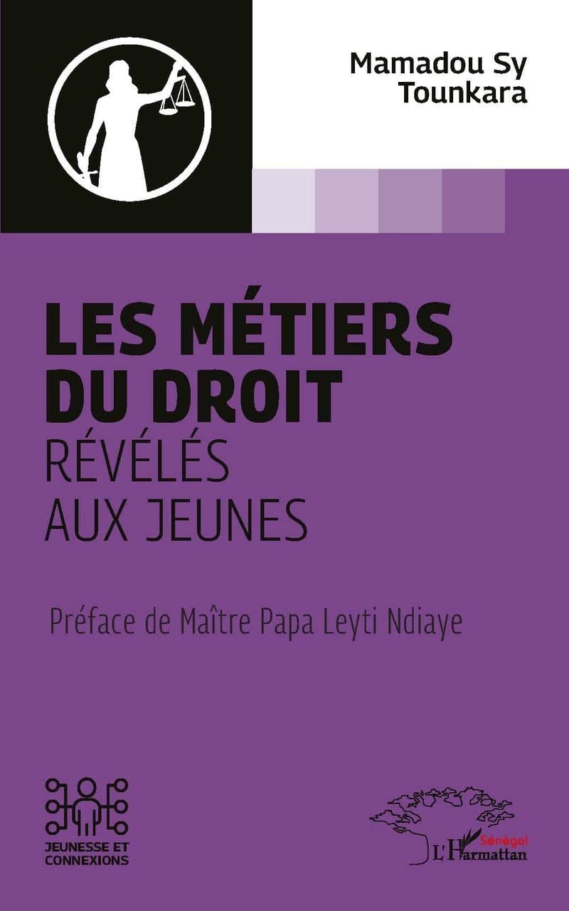 Couverture de « LES MÉTIERS DU DROIT RÉVÉLÉS AUX JEUNES »