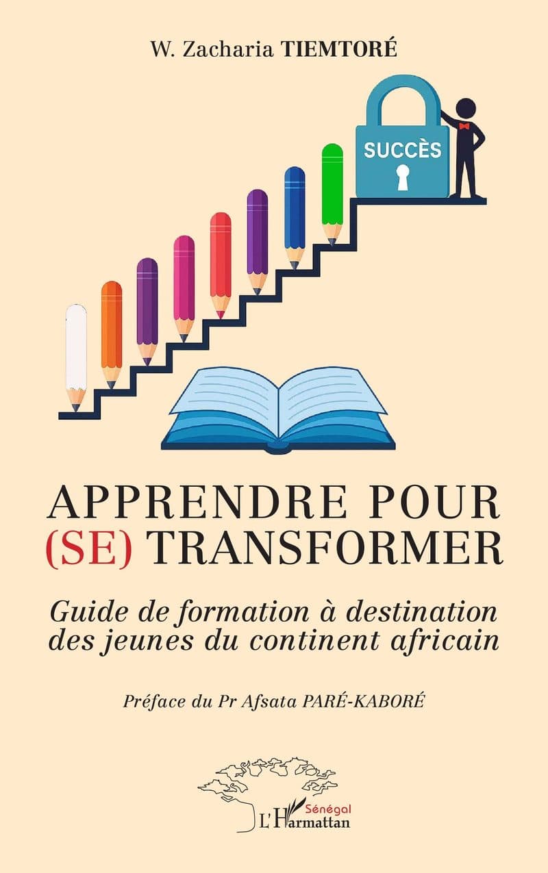 Couverture de « APPRENDRE POUR (SE) TRANSFORMER Guide de formation à destination des jeunes du continent africain »